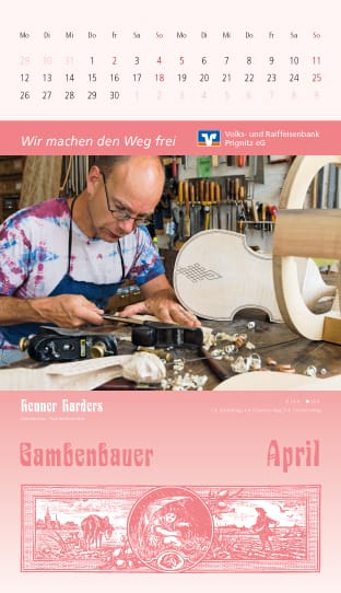 Kalenderblatt April